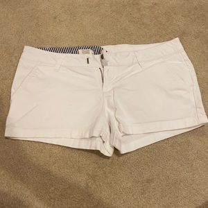 White shorts